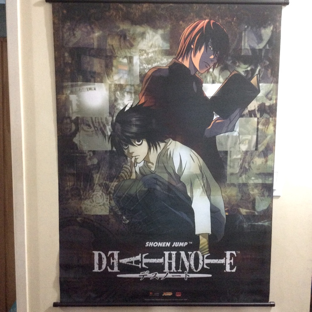 Death Note Manga / Anime canvas poster